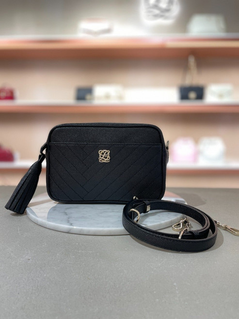 [국내백화점] 루이까또즈 여성 크로스백 블랙 가죽 가방 정품 미니백 선물 추천