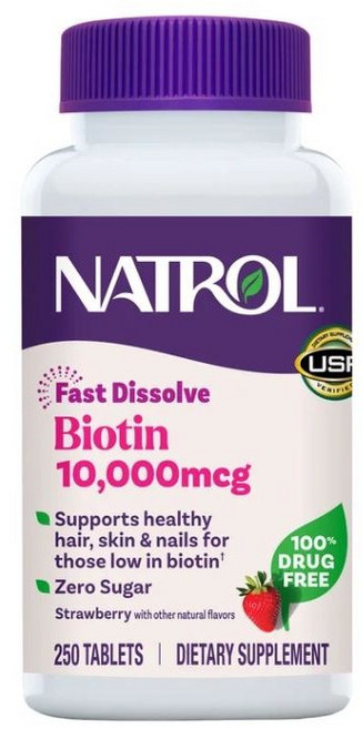 나트롤 비오틴 10 000mcg 250정, 1개