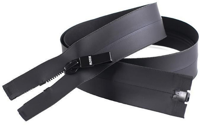 雙頭拉鍊 5號7號防水拉鍊條 反裝尼龍隱形拉鍊 雙開尾開口箱包服裝拉鎖 20/25, 5號尼龍韓版防水單頭90公分, 1個