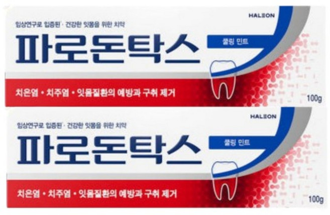 쿨링민트 치약 100g x 2개 잇몸케어 불소 코스트코, 없음, 상세설명 참조