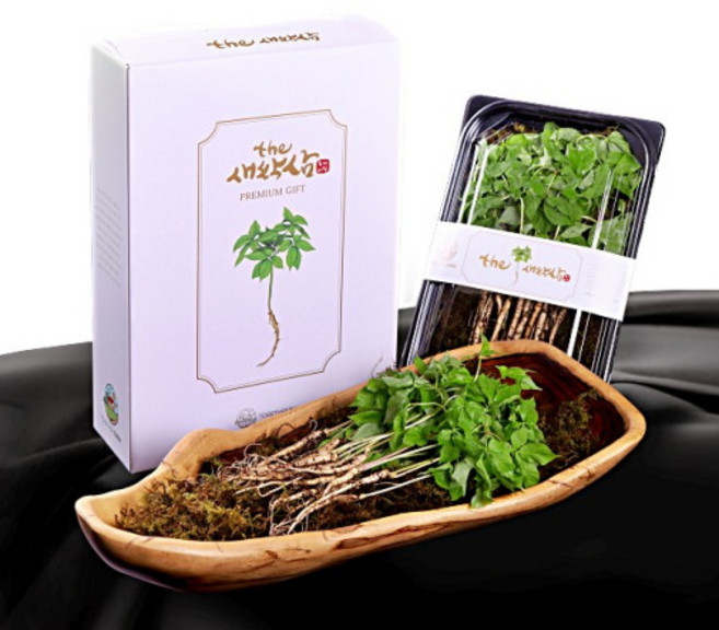 투게더팜 거제도 새싹삼 새싹인삼 추석 선물세트, A세트(대80뿌리), 1개