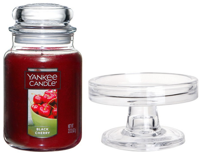 양키캔들 라지자 623 g 유리 촛대 세트, 1개, 623g, 08 라일락 블라섬