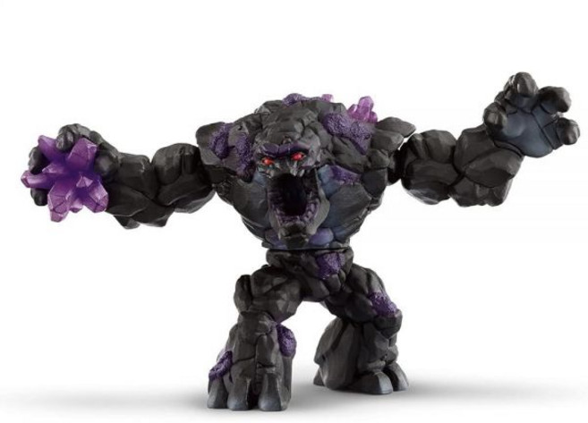 Schleich Eldrador Creatures - 움직일 수 있는 팔과 턱이 섀도우 스톤 몬스터 장난감 회전 바디가 22.9cm(9인치) 자이언트 야수 피규어 남아 여아용