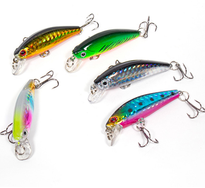 ZIO-BIZ 미노우 하드베이트 싱킹 5종세트 / 3D 입체 어안 싱킹미노우 루어낚시 루어미끼 루어미노우 쏘가리미노우 쏘베이트 배스 농어 꺽지 루어 쏘베이트 미노우 낚시용품, 1개