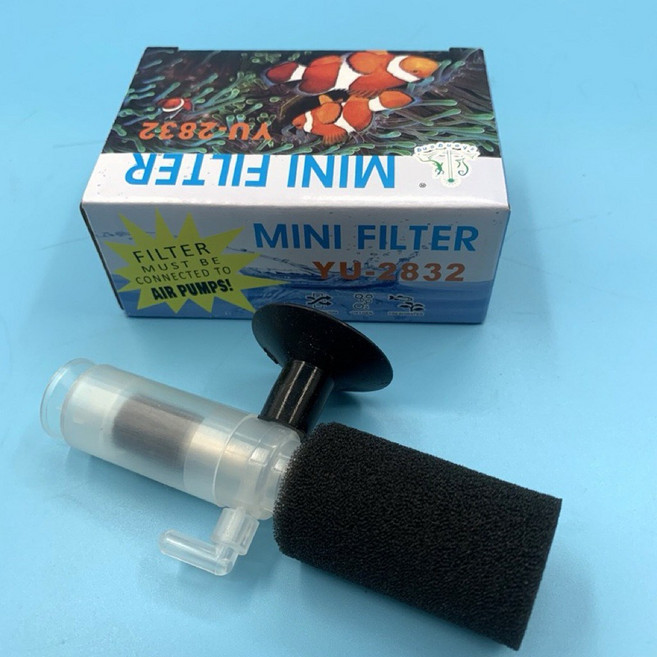 站立式海綿過濾器 氣動式培菌過濾器, 1個, 迷你水妖精-2832