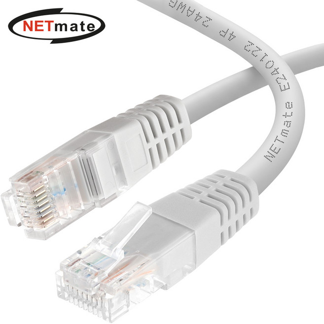 강원전자 CAT.6 UTP 랜 케이블 7m 그레이 NMC-U670G, 1개