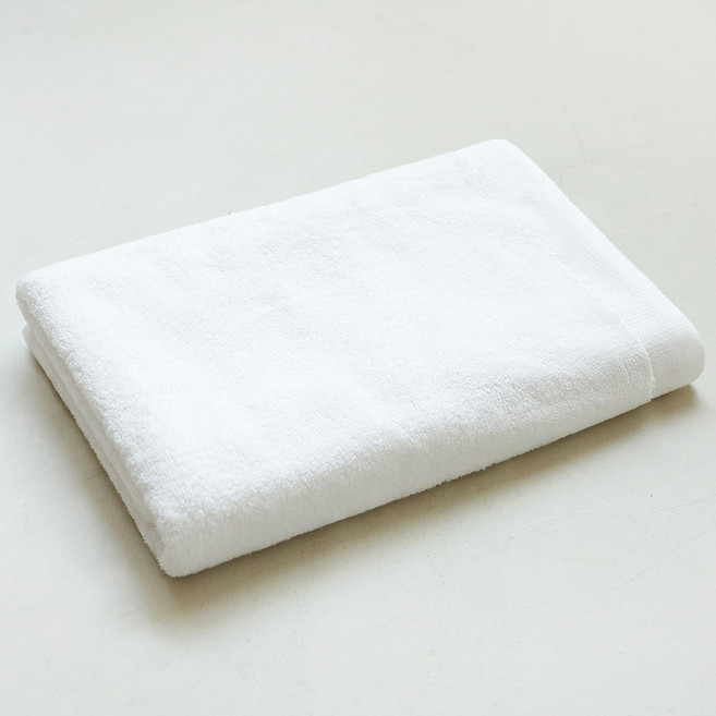 쉬라즈리빙 더소프트 바스타월 450g 30수 면사, 1개, 화이트