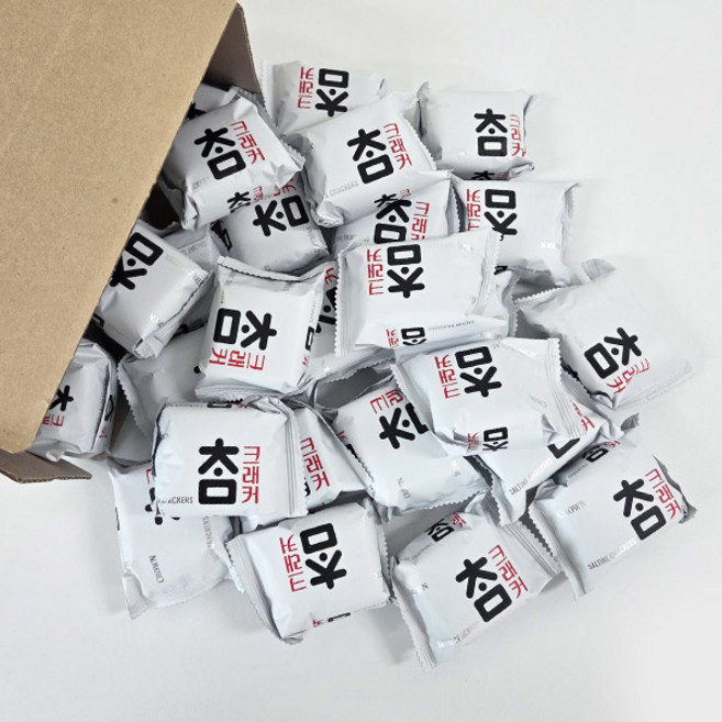 [영희네] 크라운 바삭한 참크래커 대용량 어린이집 간식, 36개