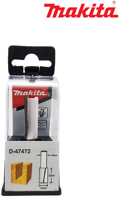 마끼다 스트레이트 트리머 비트 샹크 6mm 날 12mm D-47472 MAKITA
