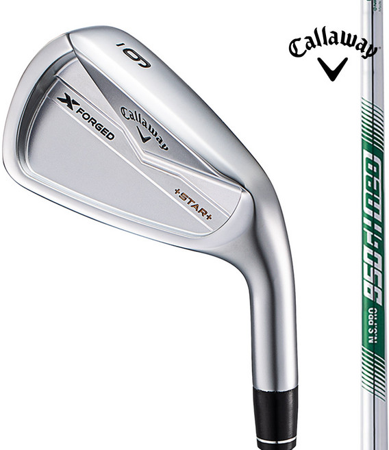 (캘러웨이코리아정품) 2024년 X 포지드 스타 PLUS 경량스틸 6아이언(5~9P), (5~9P) NSPRO 950 Neo (S)