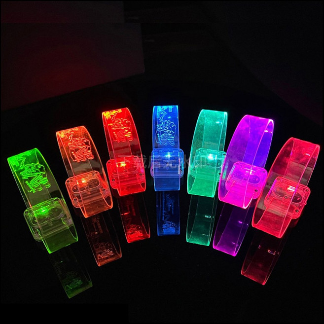 LED 그리기 레인보우 불빛 팔찌 야간러닝 공연장 파티 행사 콘서트 축제 캠핑, 상세페이지 참조, 상세페이지 참조