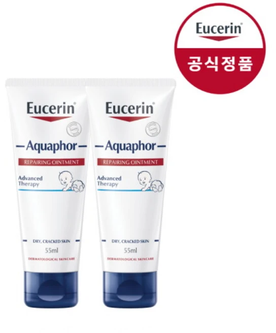 [유세린] 아쿠아퍼 리페어링 오인트먼트 55ml 2개 - 쿠팡