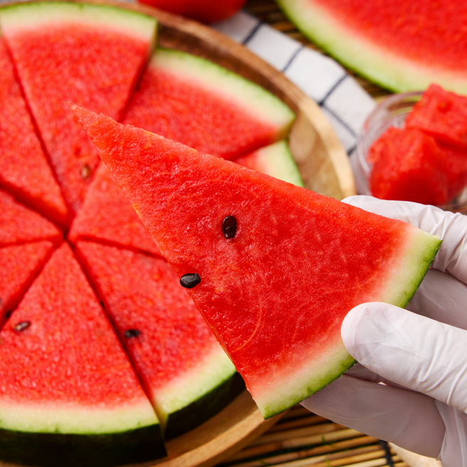 [하루30박스한정] 초특가노마진 평균11BRIX 꿀 수박, 1박스, 4kg 내외