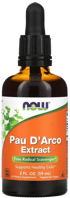 나우푸드 파우 다르코 추출물(Pau DArco) 2 액량 온스 (60 ml), 1개, 60ml - 쿠팡