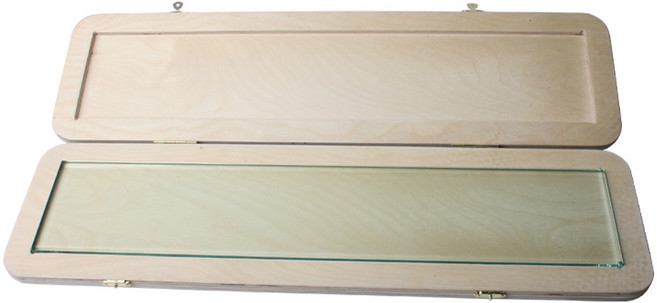 [목선인] 유리정반 100X500X10 평면 연마 숫돌 평탄화 면잡이 현무암 대체품, 1개