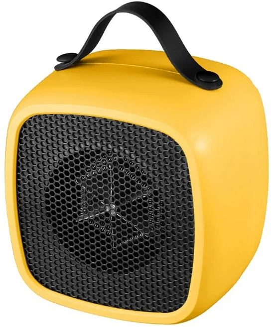 스너그데이즈 휴대용 미니 히터 가정용 데스크탑 무소음 가열 웜 히터 팬 500W PTC 세라믹 공기 히터 (실