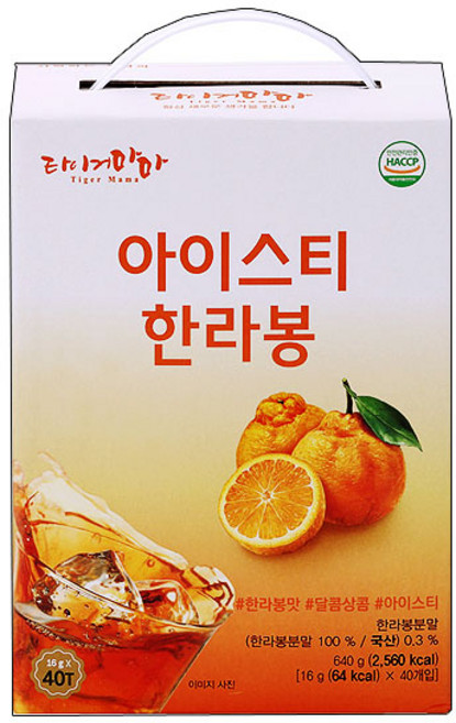 타이거마마 한라봉 아이스티 40T/분말 음료 탕비실