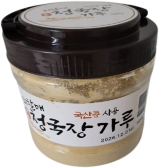 외할매 청국장가루 국산콩 분말 무첨가 비타민c1포 증정, 1개, 500g