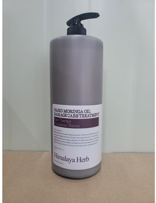 부케가르니 나드 모링가 오일 데미지 케어 헤어 트리트먼트, 1.5L, 1개