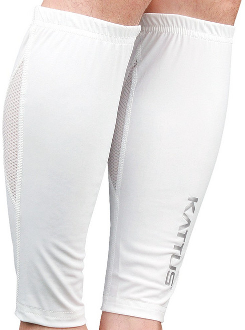 KATTUS 종아리보호대 2pcs 1세트 슬리브 슬리브타입 다리슬리브 좌우1세트, 화이트 1+1, 1개