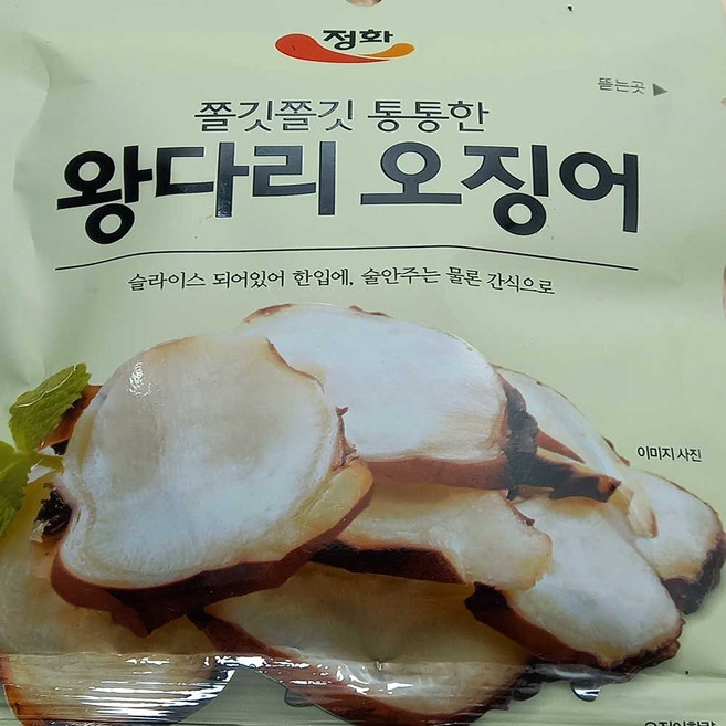 정화식품 실속왕다리 27g 오징어 마른안주 간식, 10개