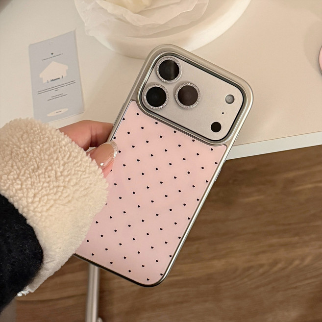 아이폰 17 16 15 프로 프로맥스 맥세이프 낙상 방지 핸드폰케이스 블랙 하트