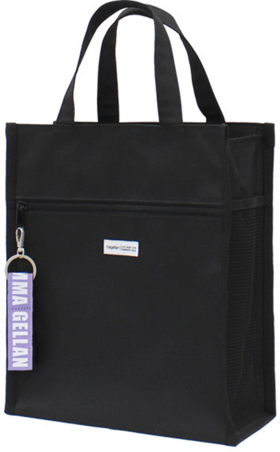 마젤란 슈즈백 신발 주머니 학생 가방 보조 실내화 학원 가방 신주머니 운동 스포츠 가방 토트백, 슈즈백-BlackPurple, 1개