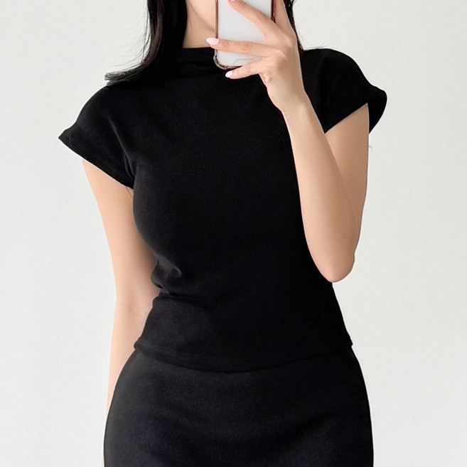 글램디브 레유므 여성 반목 티셔츠 반팔 AA0823