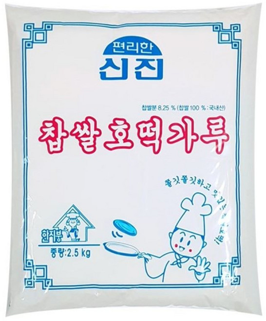 신진식품 찹쌀 호떡 가루, 2.5kg, 2개
