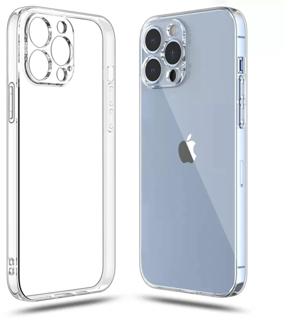 링고룸 변색없는 초슬림 풀커버 생폰 투명 휴대폰 케이스