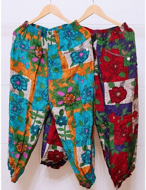 [꽃보다할머니] 엄마 인견바지 옷 촌캉스 고무줄 밴딩 몸배 어버이날 생신선물 여름 어버이날