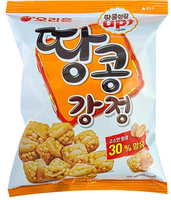오리온 땅콩강정, 65g, 1개