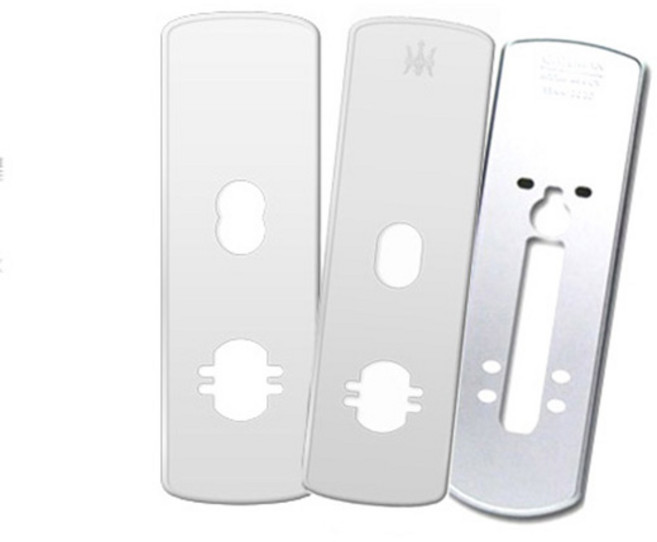 보강판 1조(안쪽 바깥쪽2개) 가림판 현관문 디지털도어락, 1개, 게이트맨 보강판(1조-G7)