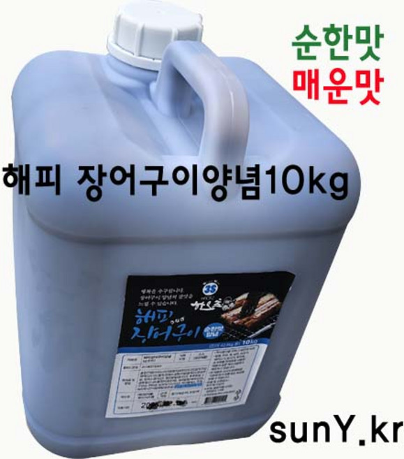 해피 장어구이 장어소스 순한맛 10kg, 1개