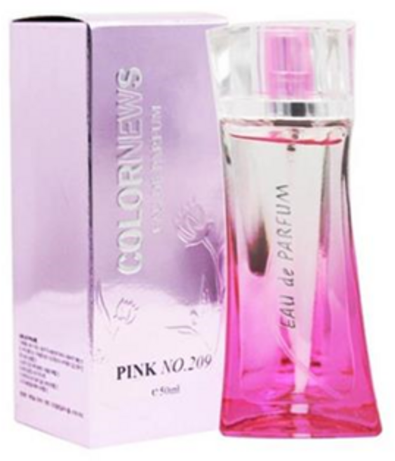 칼라뉴스 훌랄라 향수 50ml 7종모음-NO 209 핑크, 1개