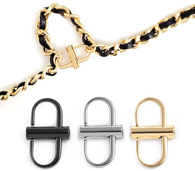 나사고정형 쇼트너 체인쇼트너 가방끈 길이조절고리