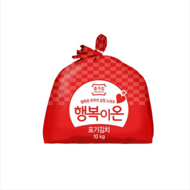 대상 종가집 행복이온 포기김치 10kg, 1개