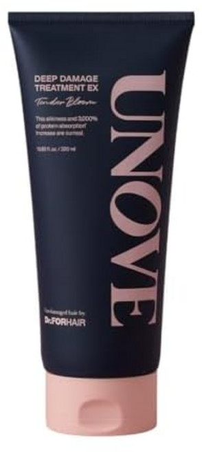 UNOVE 공식 아노브 딥 데미지 트리트먼트 EX 320ml 텐더블룸, 1개