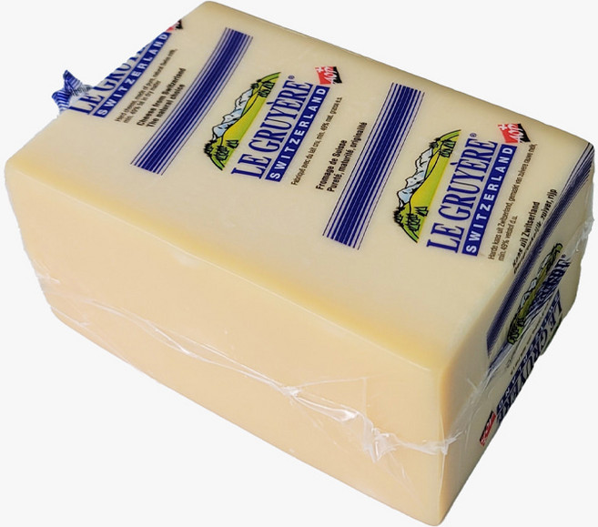 알프센 스위스 그뤼에르 블럭 치즈, 1개, 1.1kg