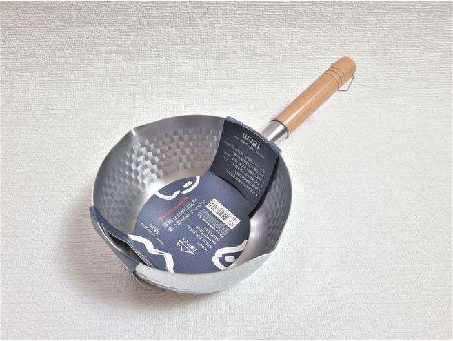 스텐 인덕션 IH 함마톤 편수냄비 눈금 밀크팬 냄비 라면 소스 해머톤, 홈즈 스텐 해머톤 편수냄비16호, 1개