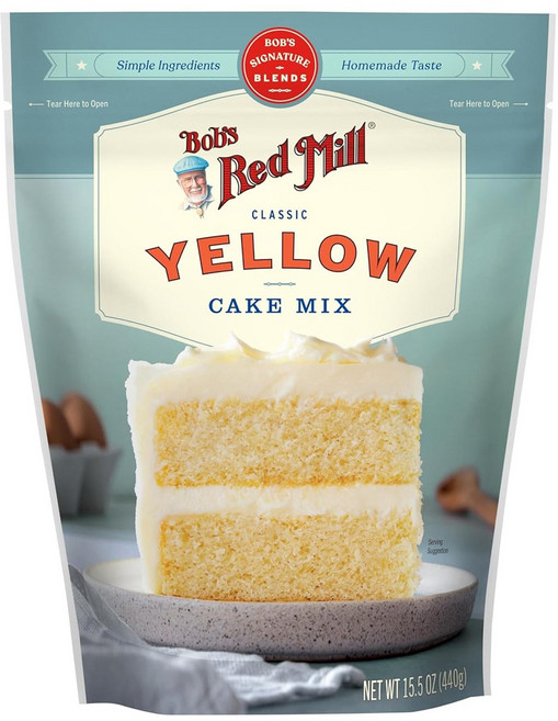 Bob's Red Mill 經典黃色蛋糕預拌粉, 1個