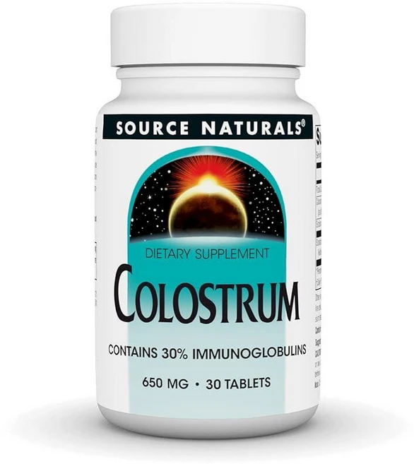 Source NATURAL 내추럴s 초유 - 글로불린 30% 함유 650mg -30정 235137, 1개 - 쿠팡