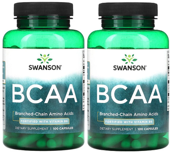 스완슨 BCAA 캡슐100정, 100정, 2개 - 쿠팡