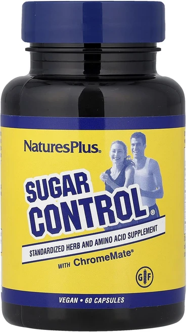 절실히 몸관리가필요한시기 NaturesPlus ChromeMate® 함유 Sugar Control® 캡슐 60정 프리미엄할인상품입니다, NaturesPlusChromeMate함유SugarCo, 1 - 쿠팡