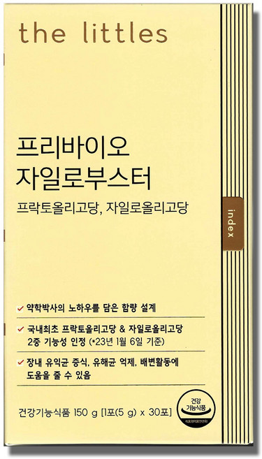 더리틀스 프리바이오 자일로부스터 1박스 1개월분, 150g, 1개
