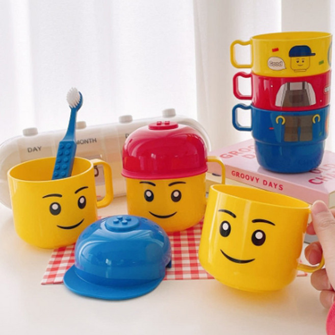 옥스퍼드컵 국산 양치컵 물컵 어린이집 생일 선물 구디백 답례품 단체 유치원, 1개, K0064 옥스포드컵-한손컵