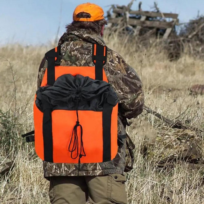 사냥용 가슴 팩 오렌지 조끼 게임 조절 터키 기어 대용량, 01 CHINA, 색상: 1. 오렌지, 1개