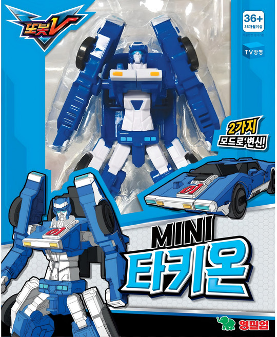 또봇 V 미니 타키온 로봇장난감, 혼합색상, 1개