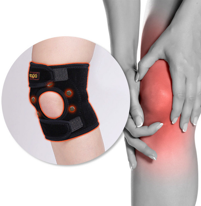 안아파 의료용 네오플랜 자석 무릎보호대 자기발생기, 1개