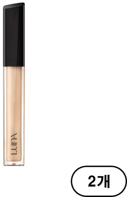 루나 롱래스팅 팁 리퀴드 컨실러 7.5g, 2개, 2호 베이지